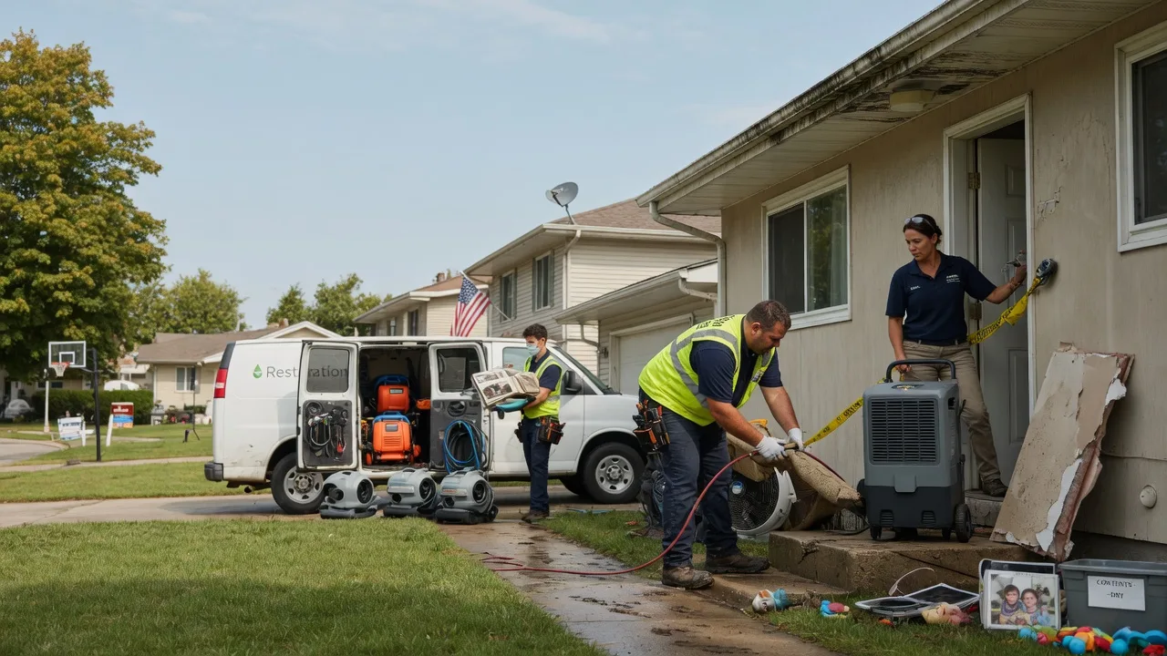 Water Damage Restoration in Brookville, IN near me